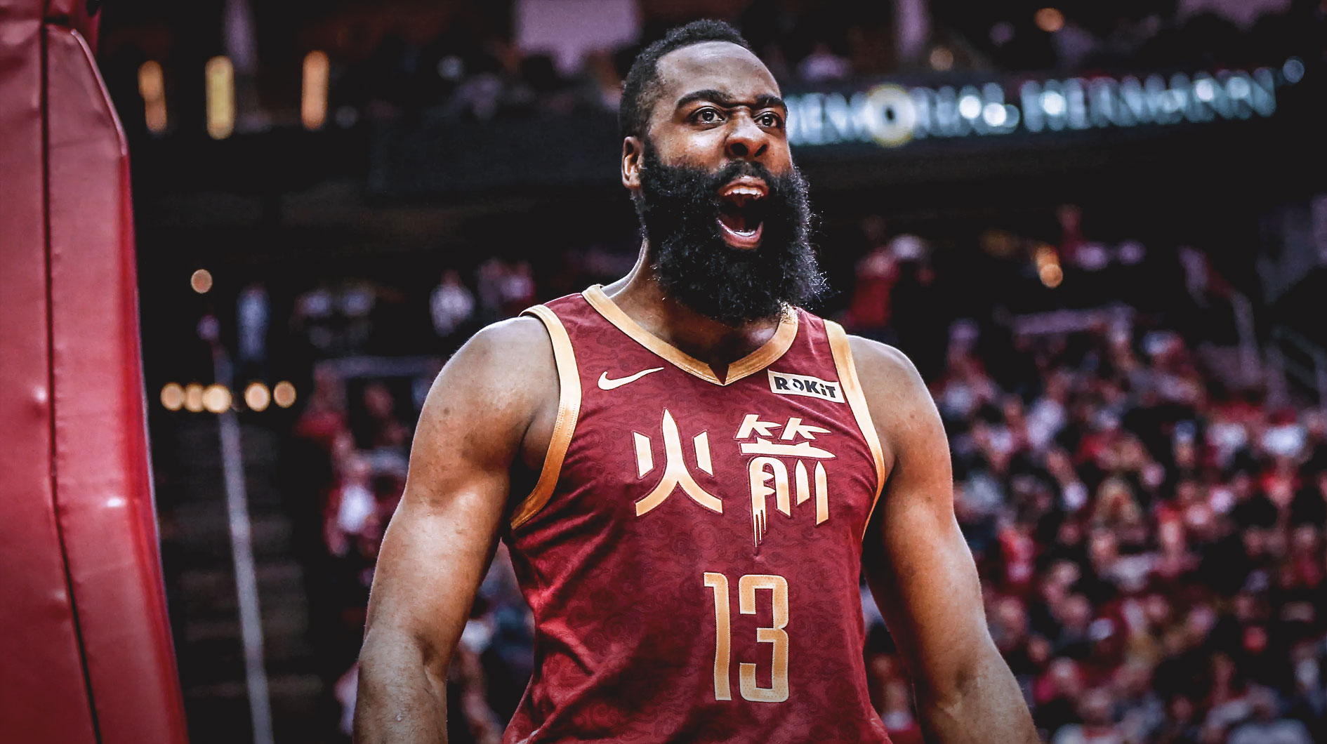 他运球到弧 他运球到弧